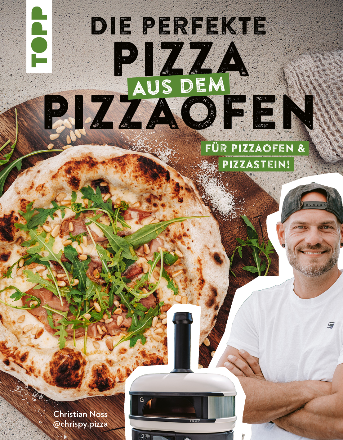 Die perfekte Pizza aus dem Pizzaofen. Von @chrispy.pizza