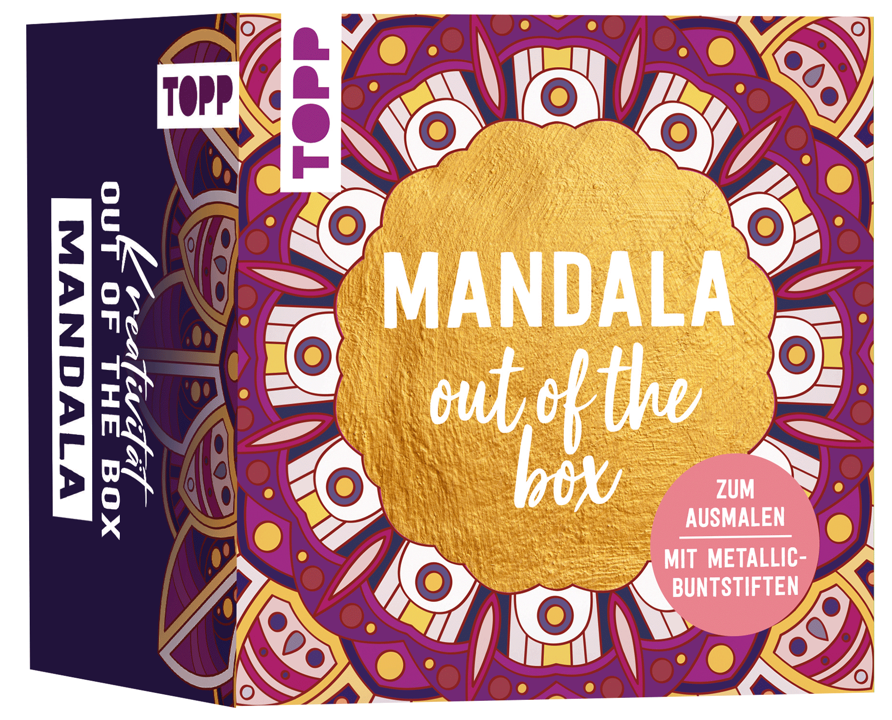 Kreativität out of the Box: Mandala ausmalen