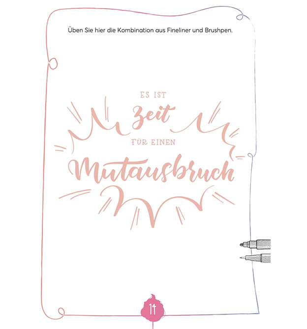 Handlettering Vorlage 