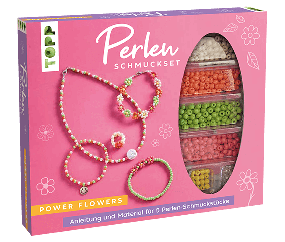Perlen-Schmuckset - Power Flowers