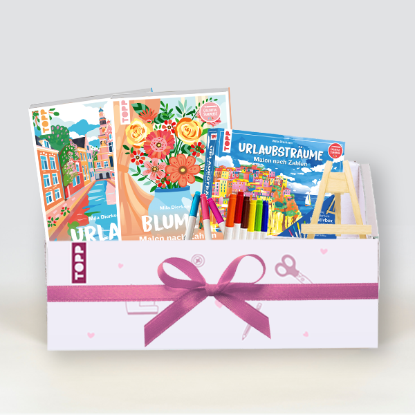Das Malen-nach-Zahlen-Geschenkset für Freundinnen & JGA