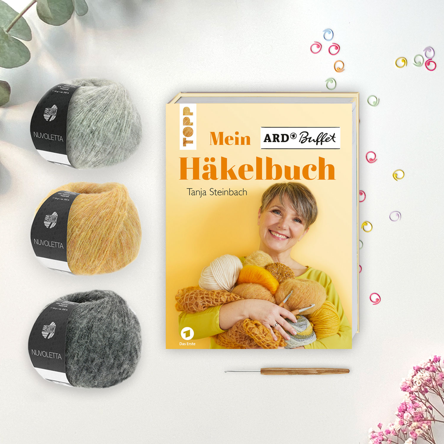 Geschenkset Schal häkeln mit Tanja Steinbach