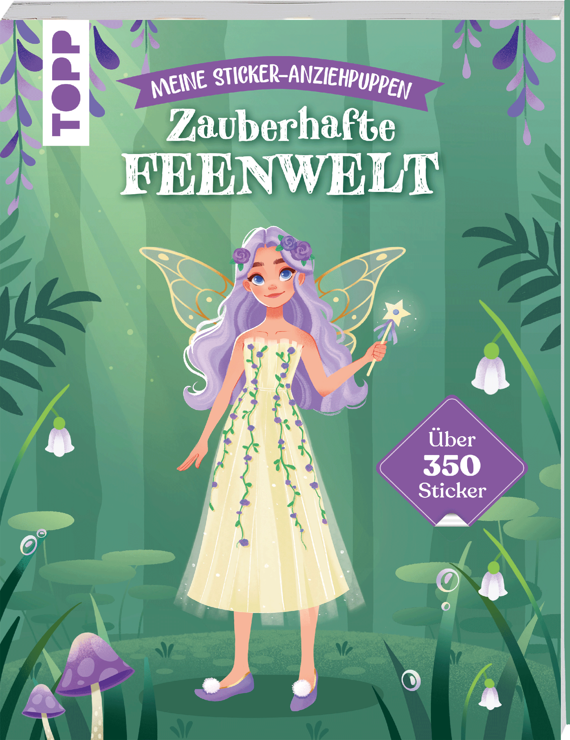 Meine Sticker-Anziehpuppen. Zauberhafte Feenwelt