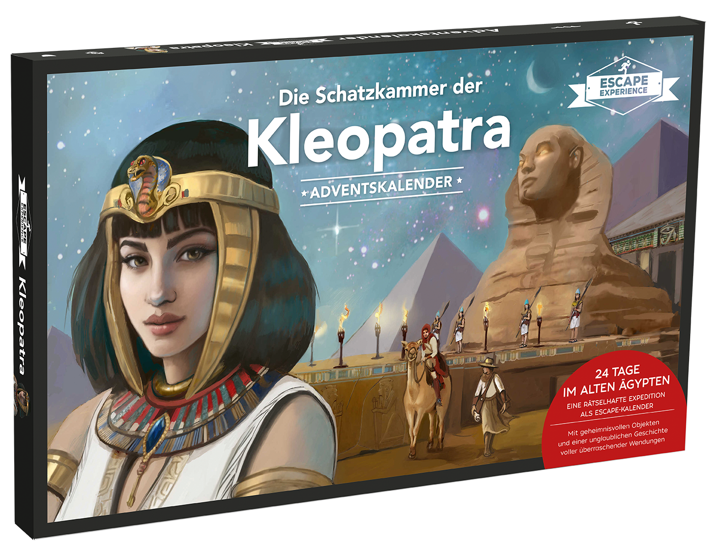 Escape Experience Adventskalender – Die Schatzkammer der Kleopatra