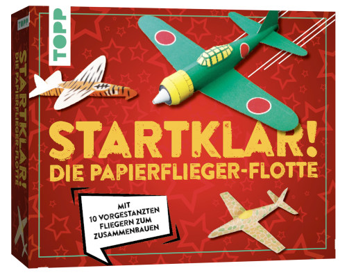 Startklar! Die Papierflieger-Flotte