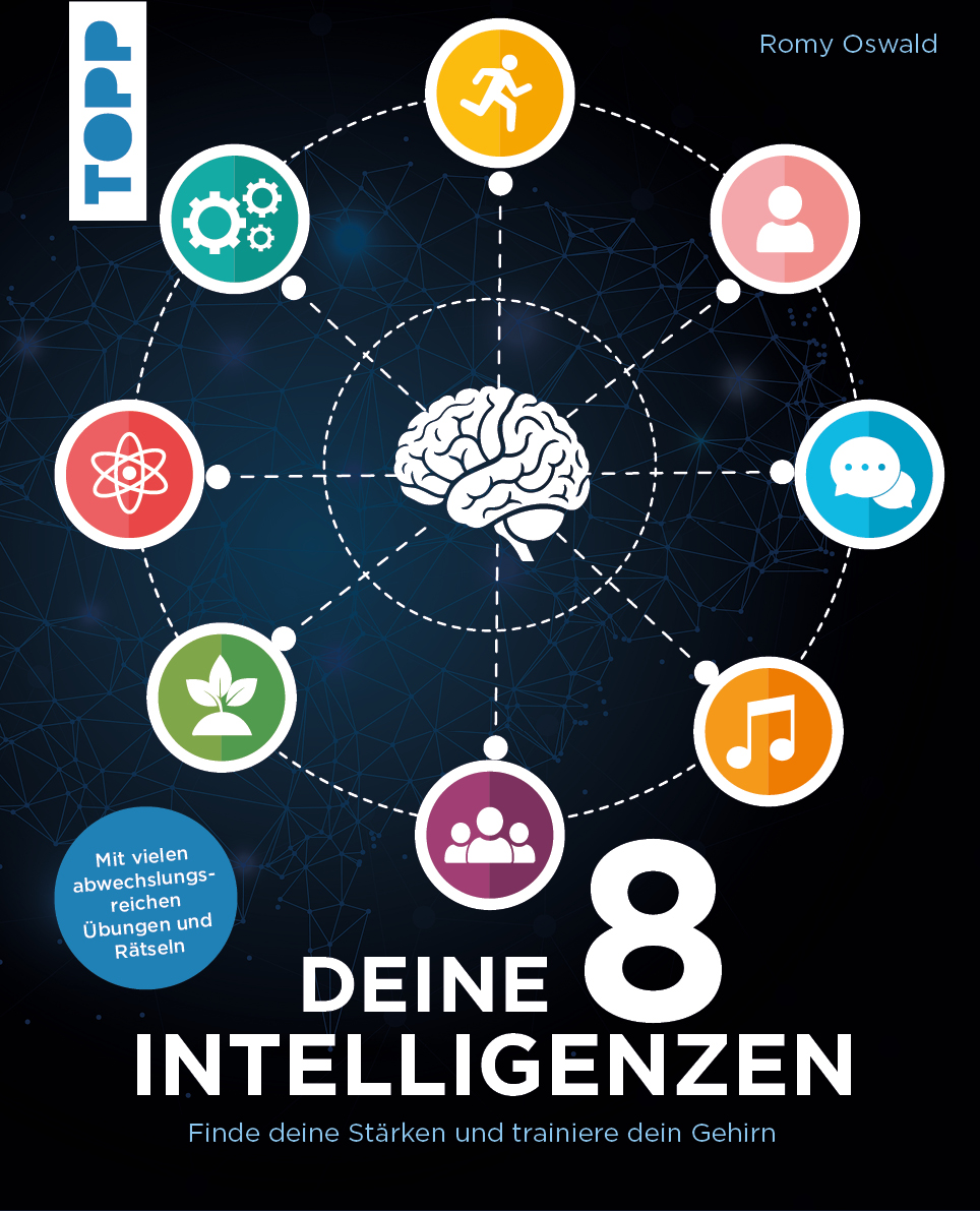 Deine 8 Intelligenzen – Finde deine Stärken und trainiere dein Gehirn. Mit vielen abwechslungsreichen Übungen und Rätseln