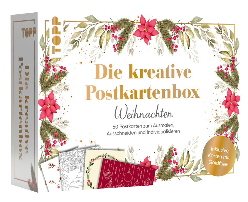 Die kreative Postkartenbox: Weihnachten.