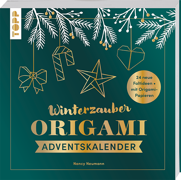 Winterzauber. Origami-Adventskalender.