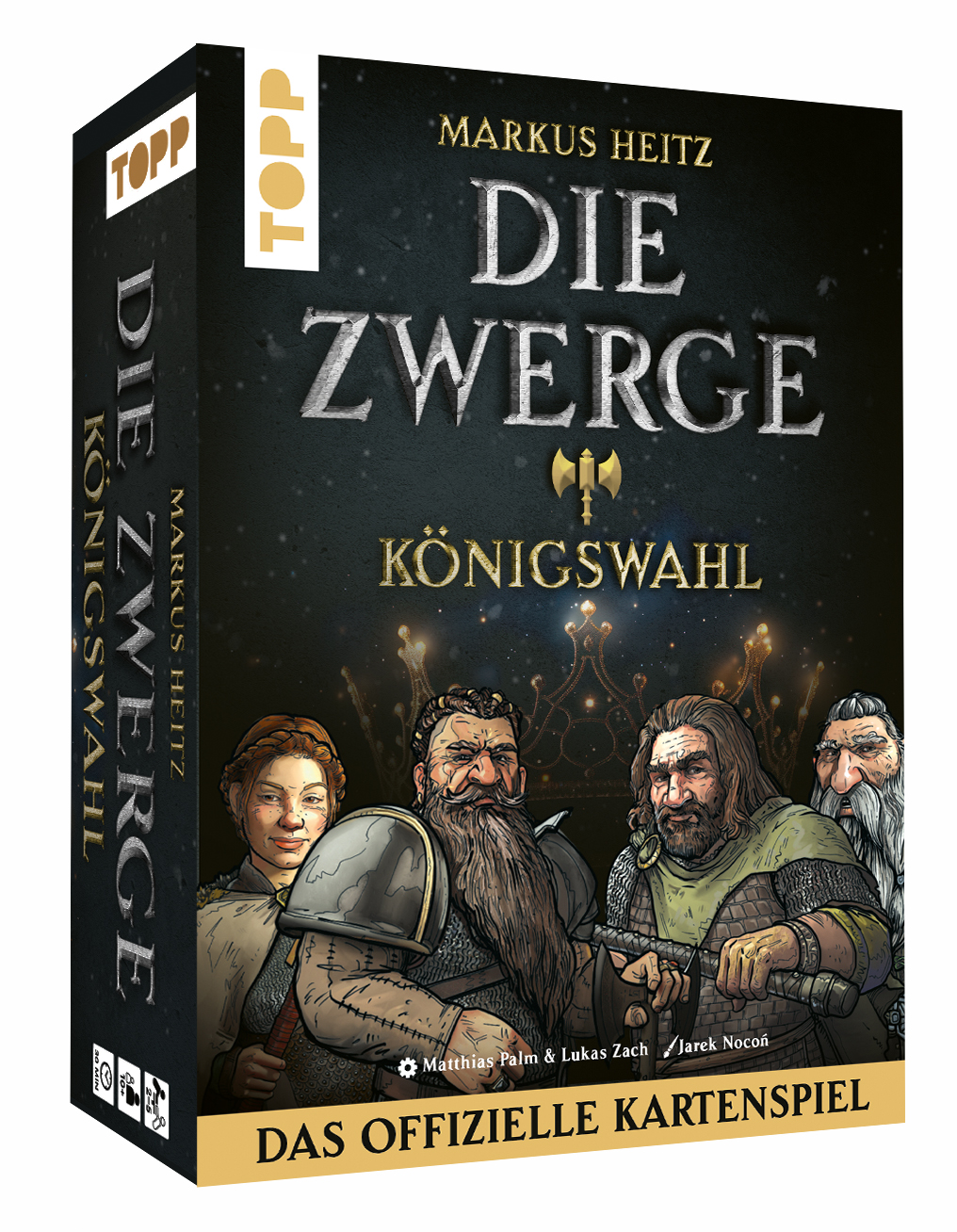 Die Zwerge – Königswahl. Das offizielle Kartenspiel zur Fantasy-Saga von Markus Heitz