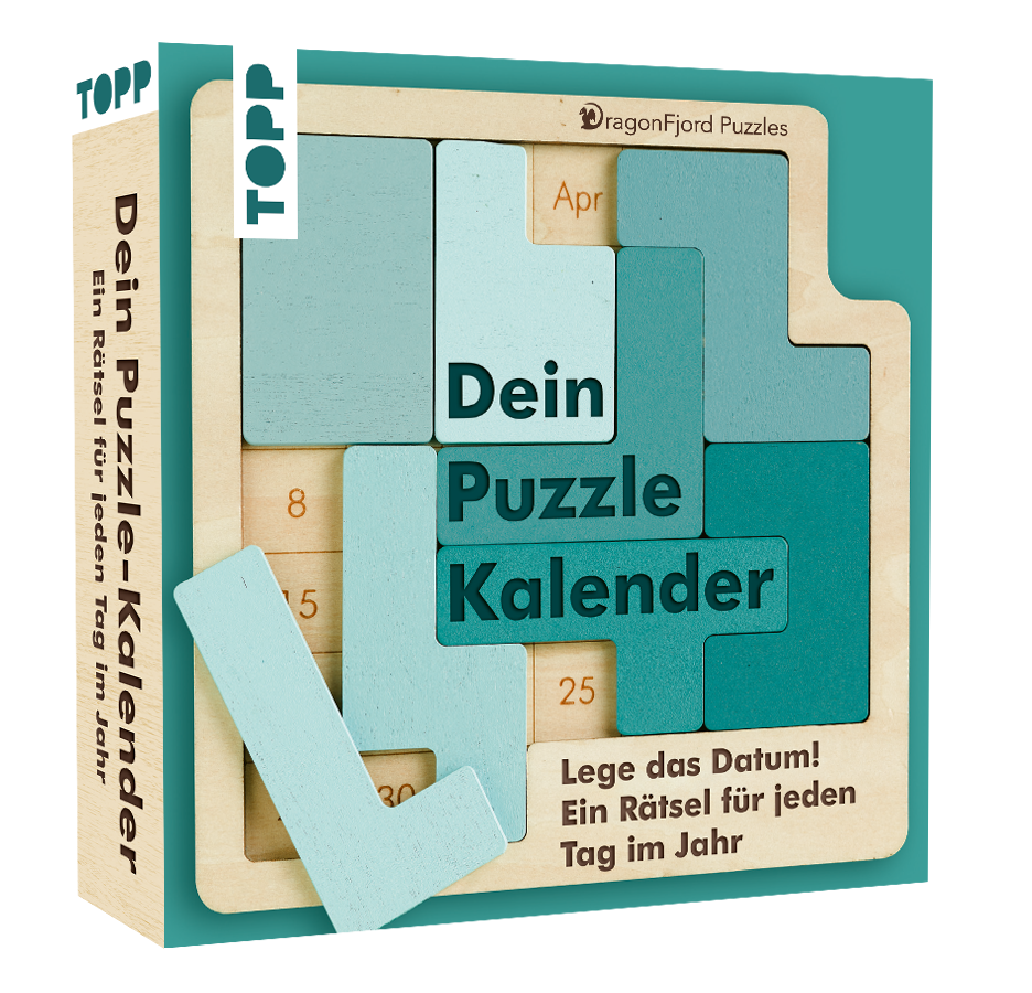 Dein Puzzle-Kalender. Lege das Datum – ein Rätsel für jeden Tag im Jahr