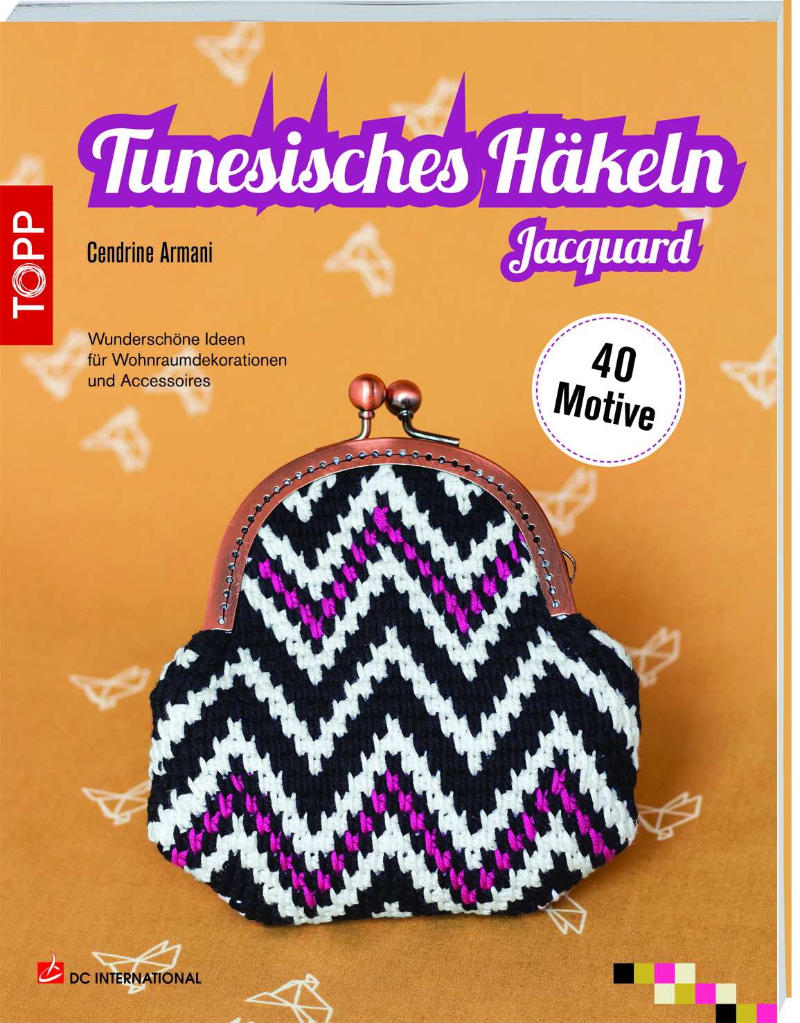 Tunesisches Häkeln Jacquard