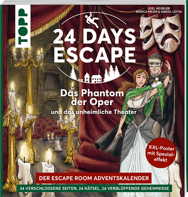 24 DAYS ESCAPE – Der Escape Room Adventskalender: Das Phantom der Oper