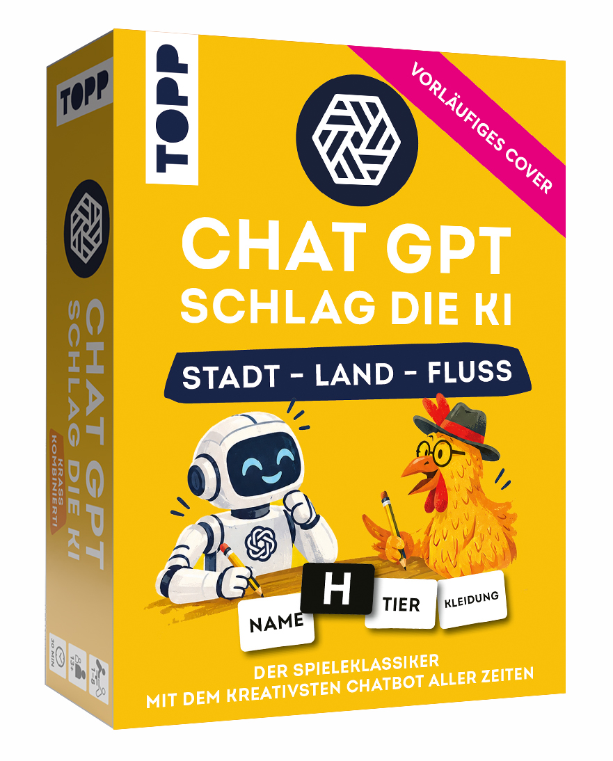 ChatGPT – Schlag die KI. Stadt - Land - Fluss