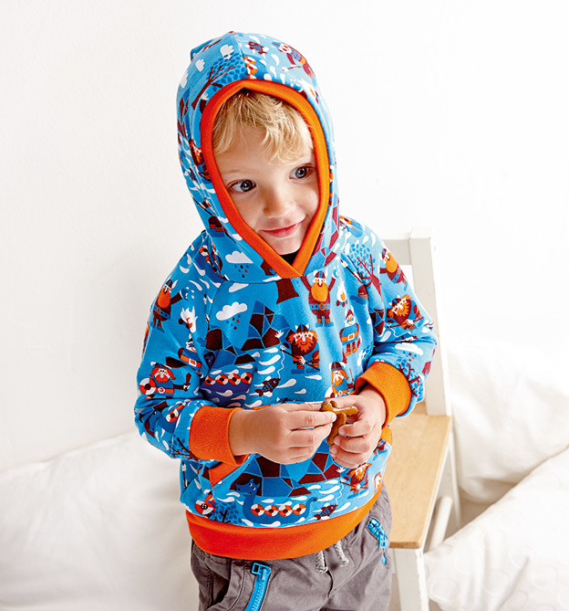 Mit Jersey nähen Jacke für Jungs