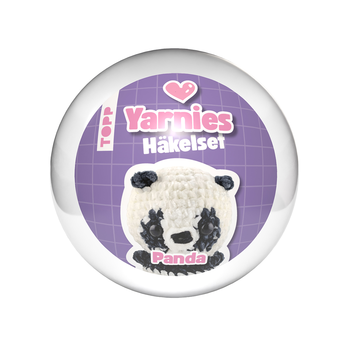 Yarnies - Collect. Create. Cuddle. Häkelset Panda