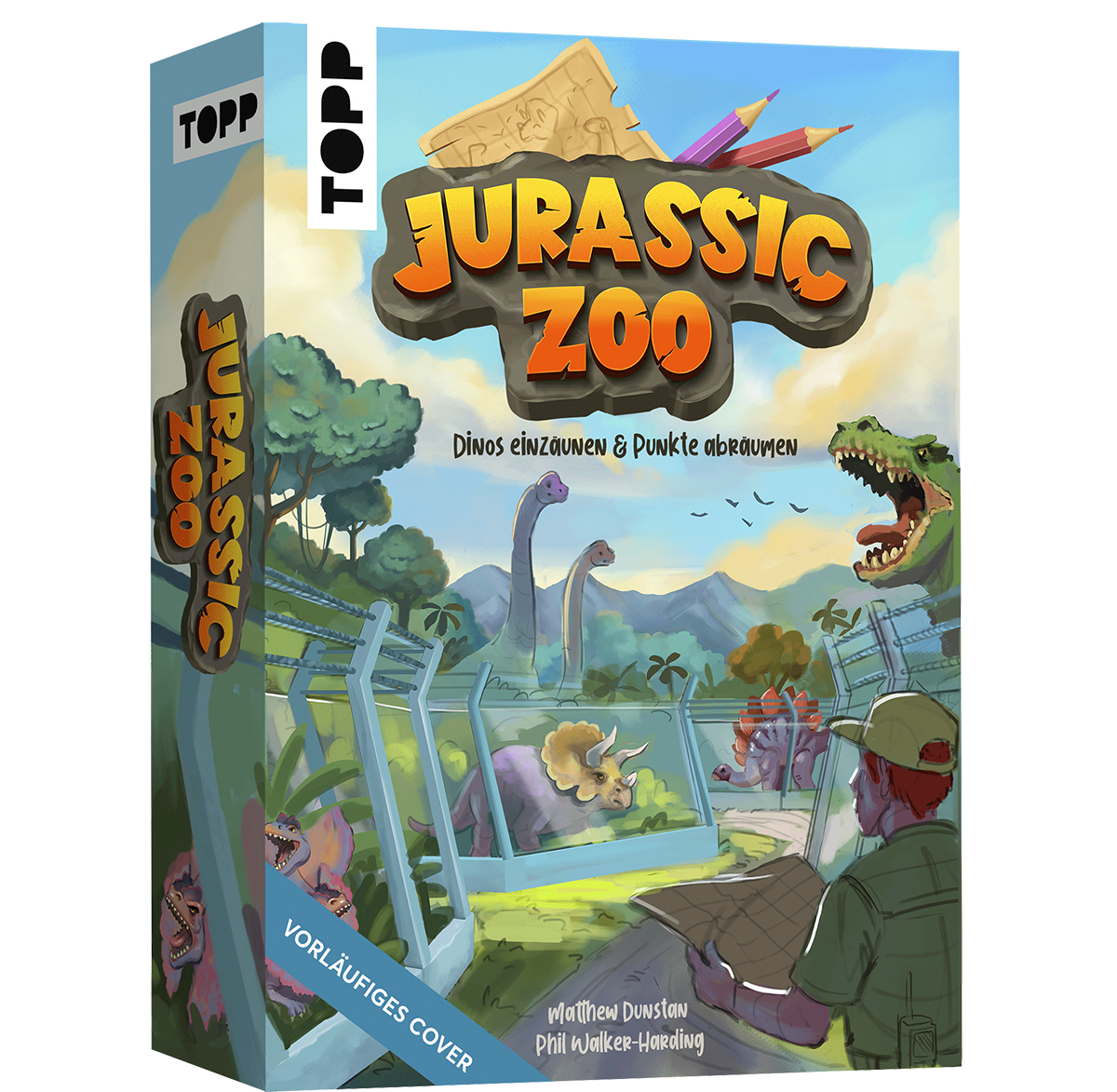 Jurassic Zoo – Dinos einzäunen & Punkte abräumen