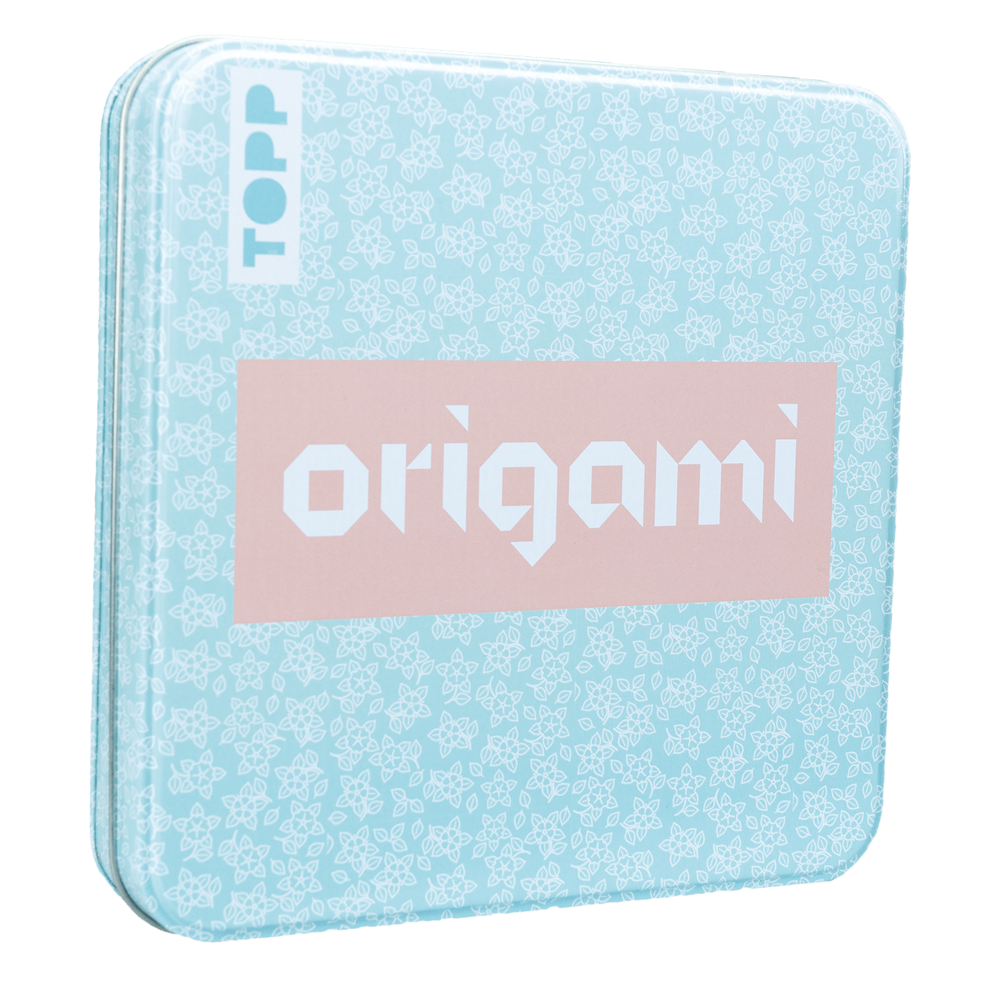 Origami Faltblätter mit Designdose (Floral)