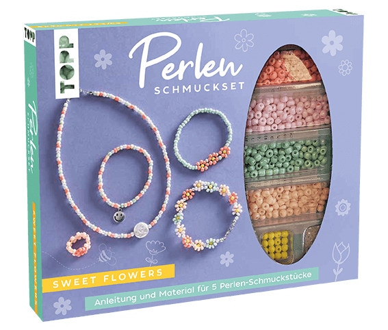 Perlen-Schmuckset - Sweet Flowers