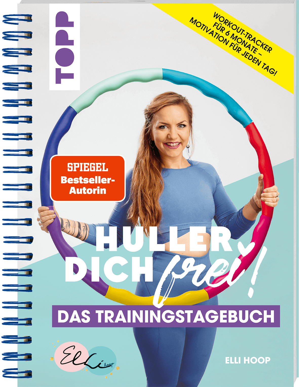 Elli Hoop Hula Hoop Training Buch zum tracken