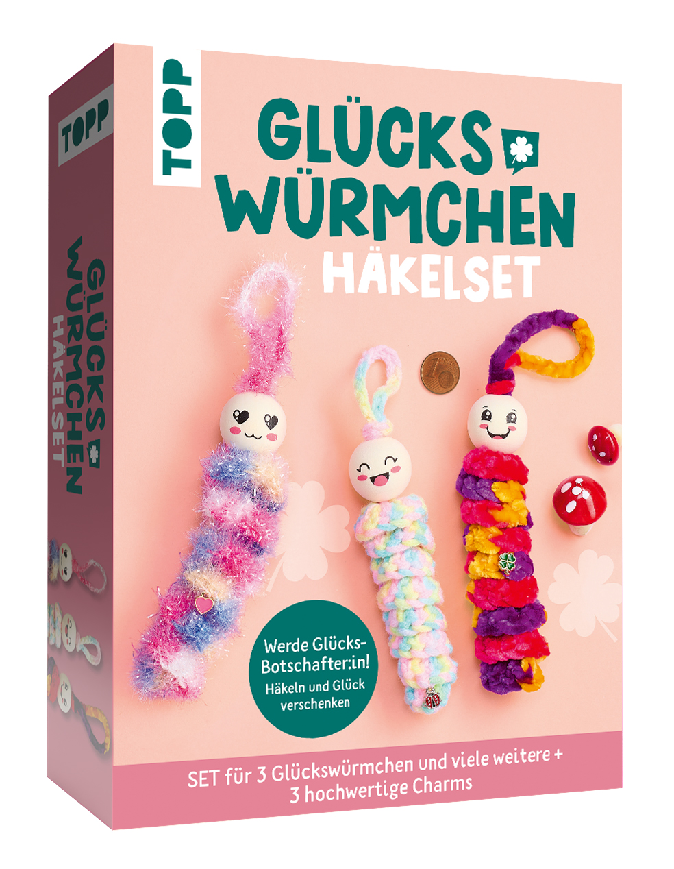 Glückswürmchen Häkelset