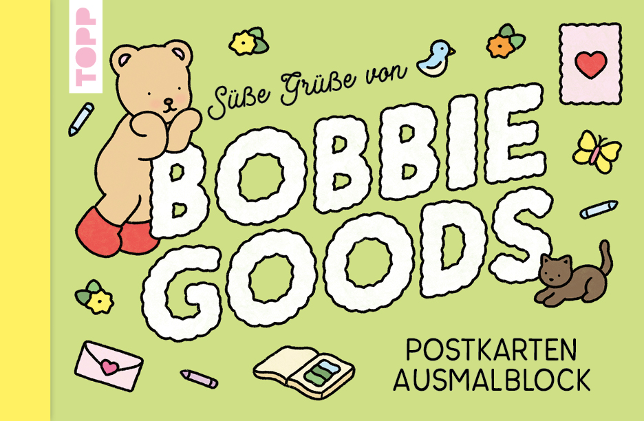 Bobbie Goods Postkarten Ausmalblock (offizielle deutsche Ausgabe)
