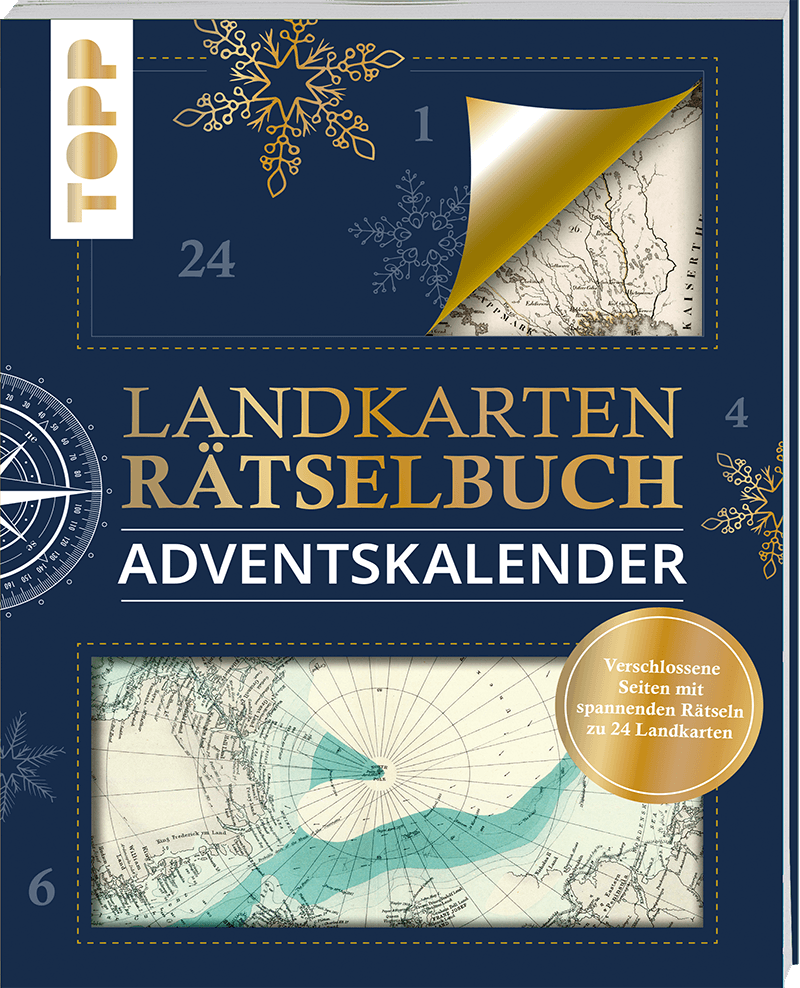 Landkarten-Rätsel Adventskalender