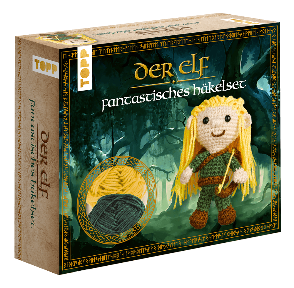 Fantastisches Häkelset Elf