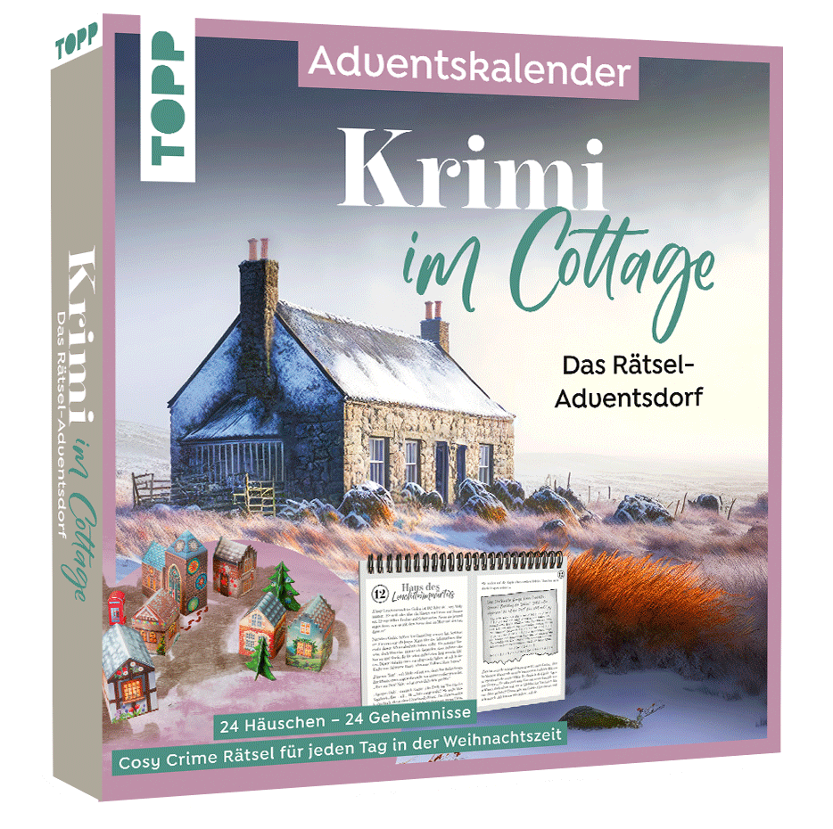 Krimi im Cottage – Das Rätsel-Weihnachtsdorf – Adventskalender