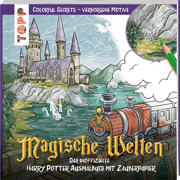 Colorful Secrets Magische Welten auf Zauberpapier