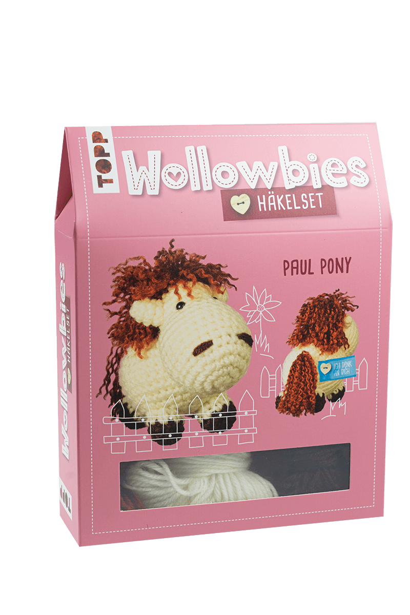 Wollowbies Häkelset Pony