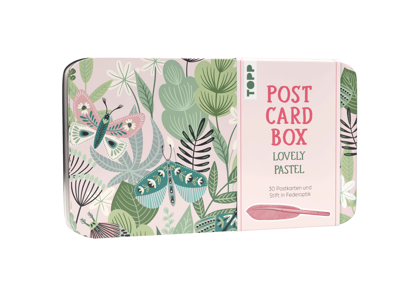 Postcard Box - Lovely Pastel