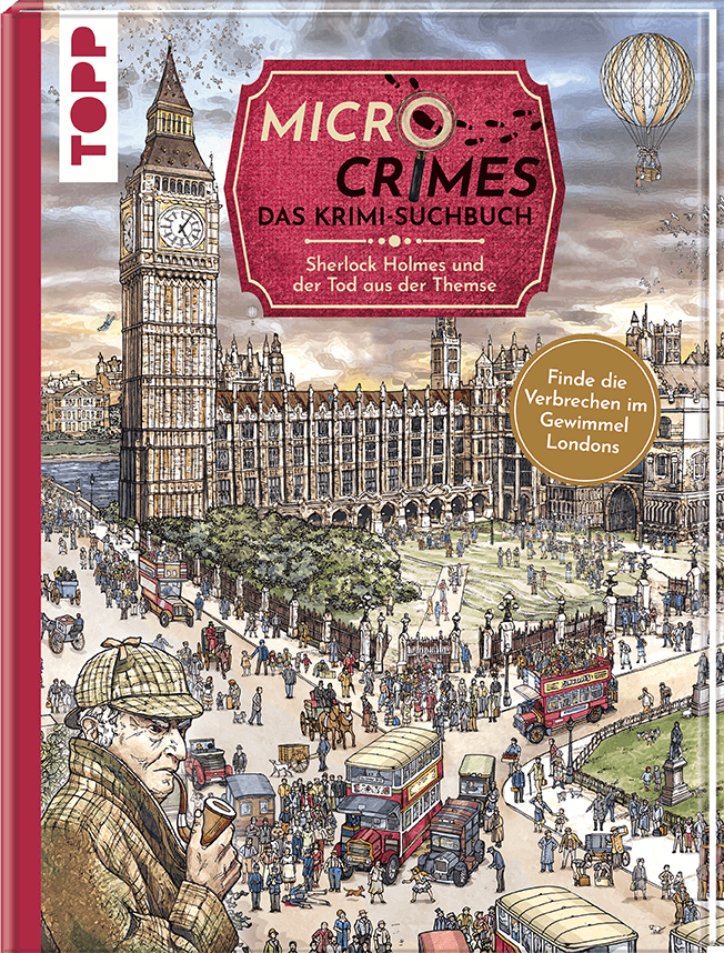 Micro Crime. Das Krimi-Suchbuch: Sherlock Holmes und der Tod aus der Themse