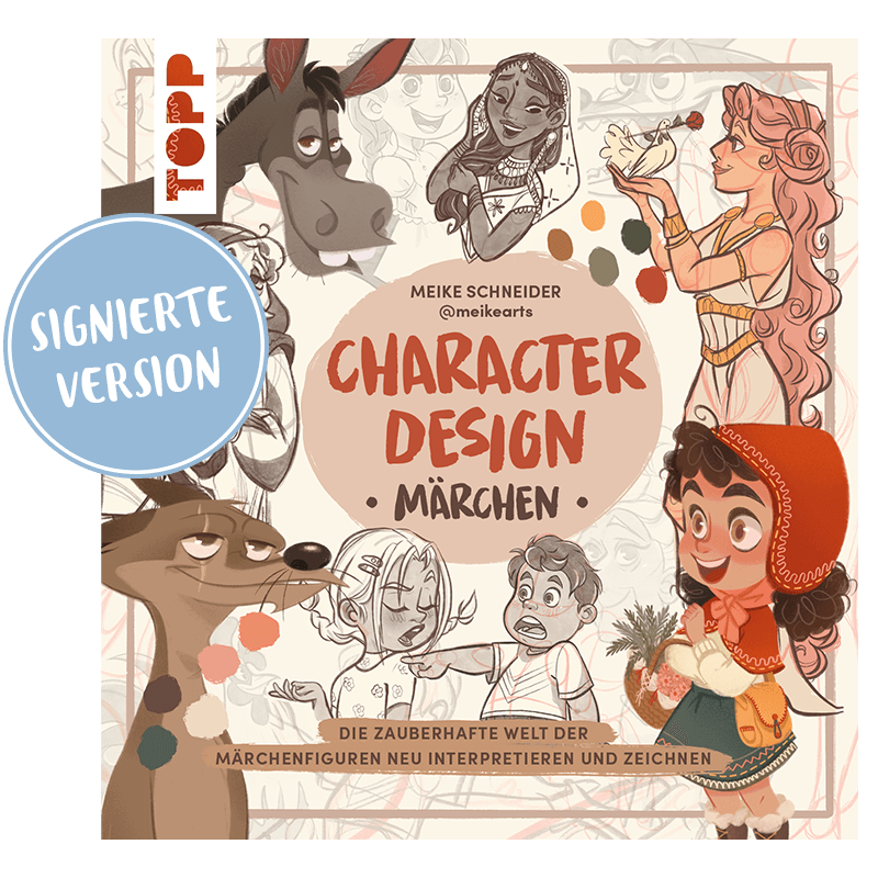 Character Design Märchen (signiert)