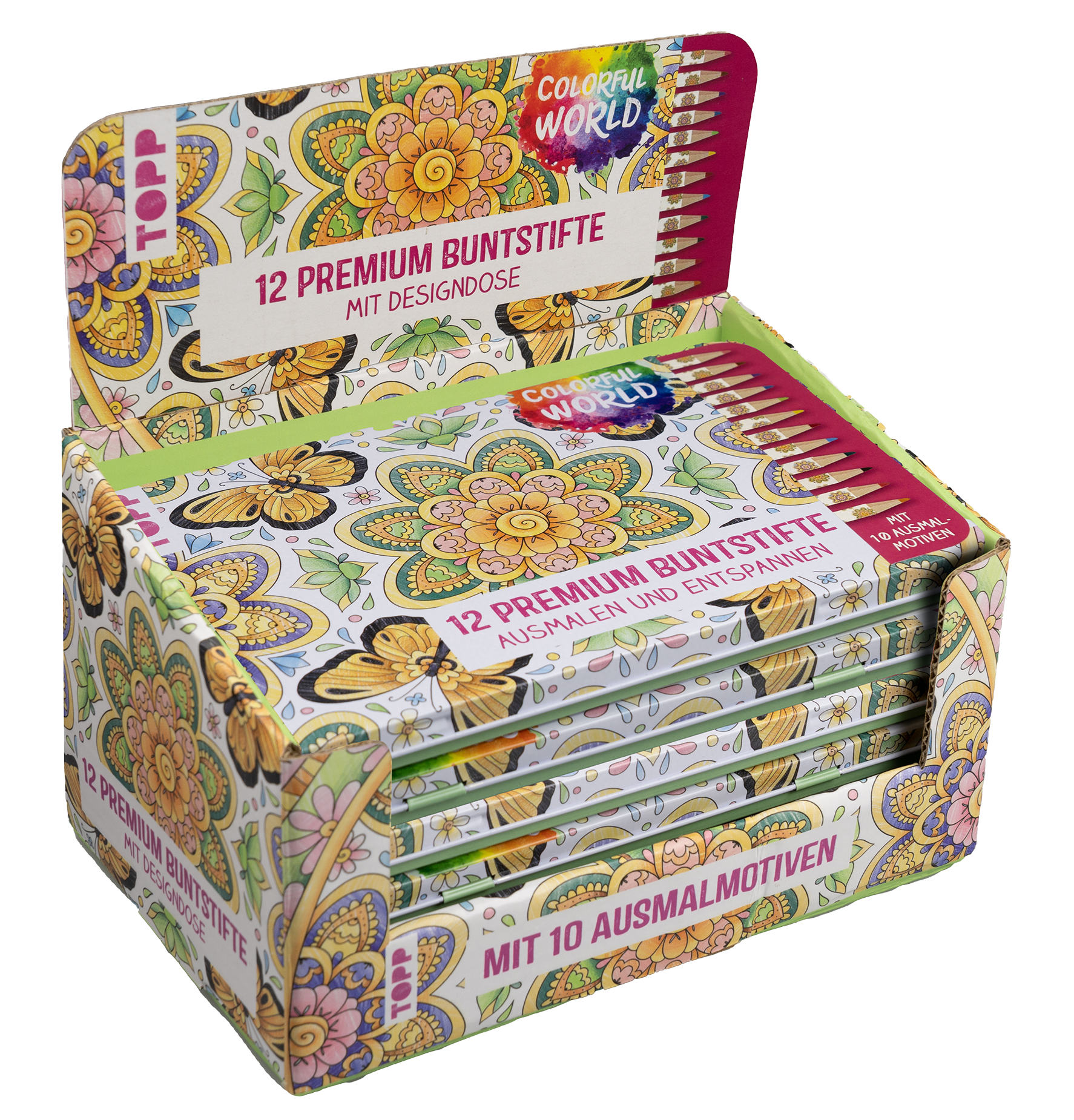 Colorful World Designdose Display, 8 Ex.