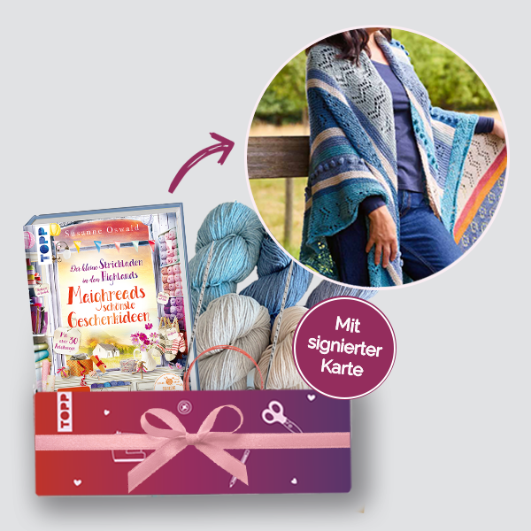 Geschenkset Cozy Season Tuch stricken mit Susanne Oswald