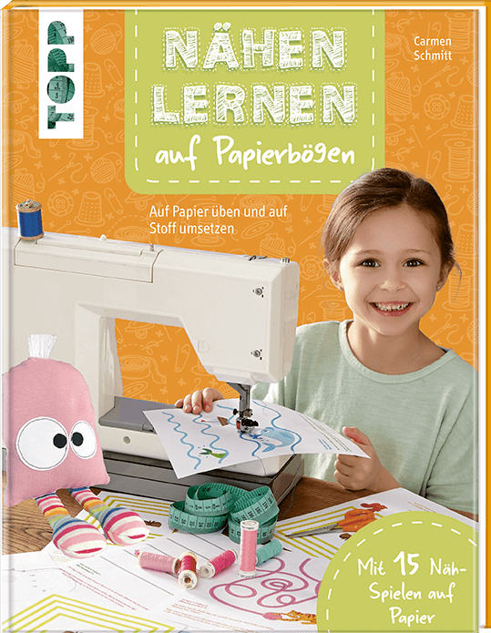 Nähen lernen mit Papierbogen