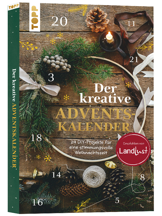 Der kreative Adventskalender - empfohlen von LandLust