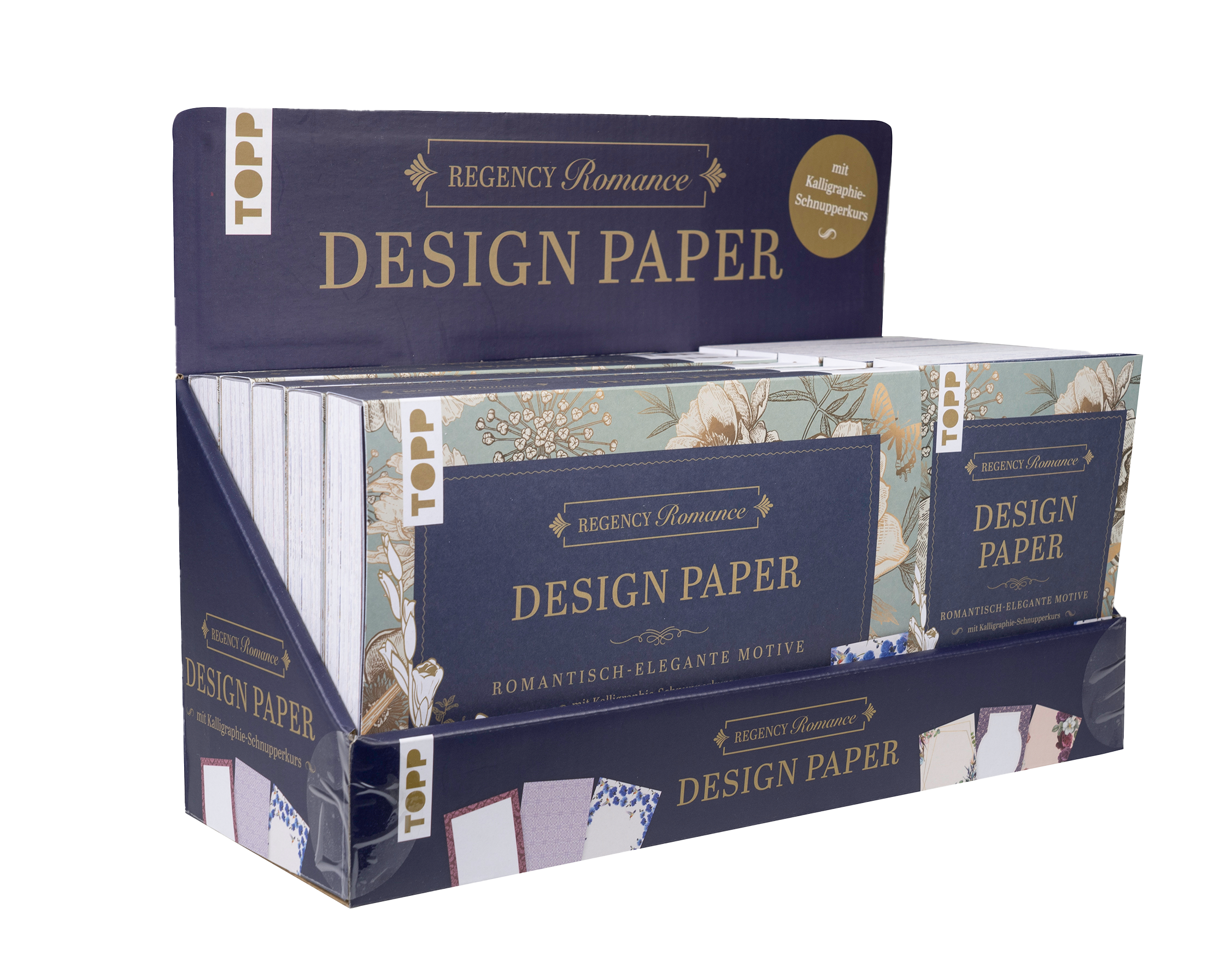 Design Paper Block Regency Romance Display, 2x5 Ex.