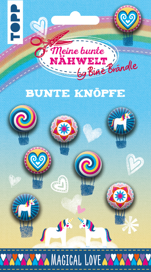 Bine Brändle Bunte Knöpfe Magical Love