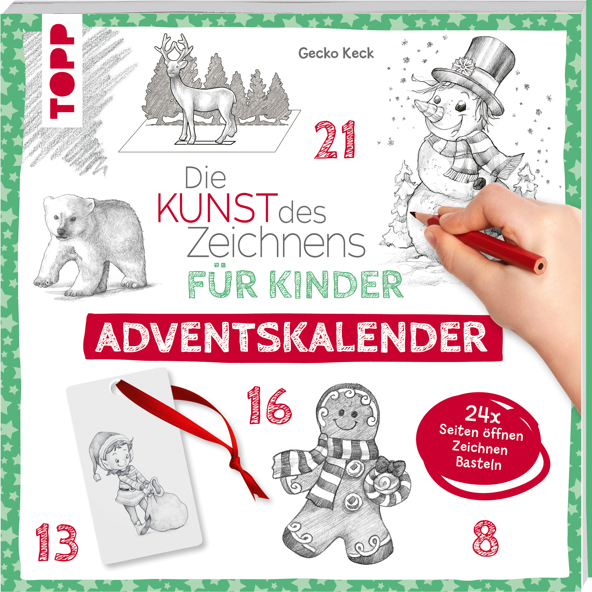 Die Kunst des Zeichnens für Kinder Adventskalender
