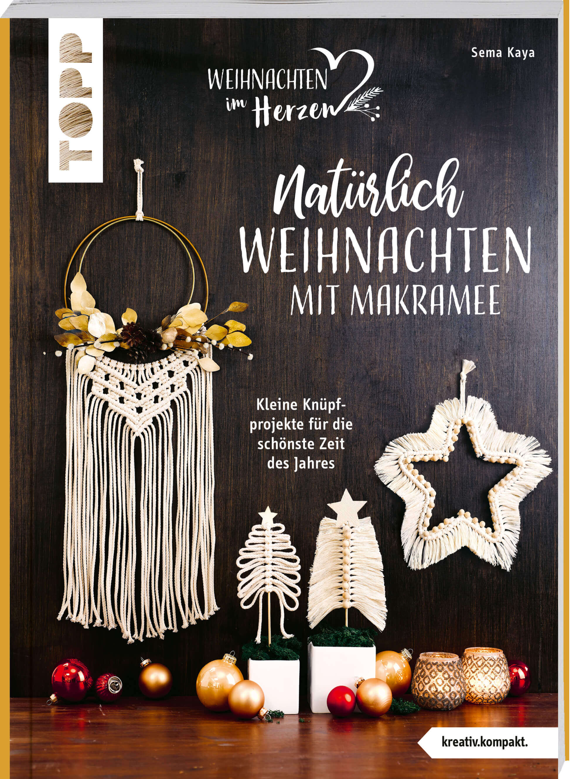 Natürlich Weihnachten mit Makramee