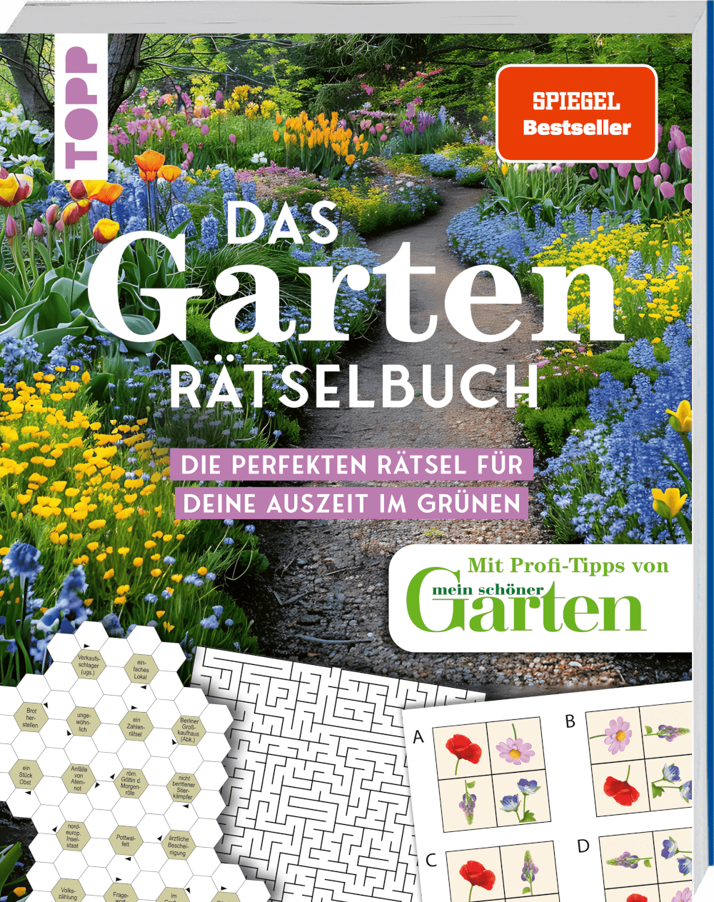 Das Garten-Rätselbuch – Mit grünem Daumen zum fitten Kopf