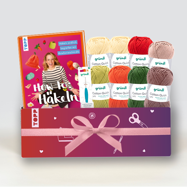 Geschenkset Häkeln lernen mit Stefanie Schmidts