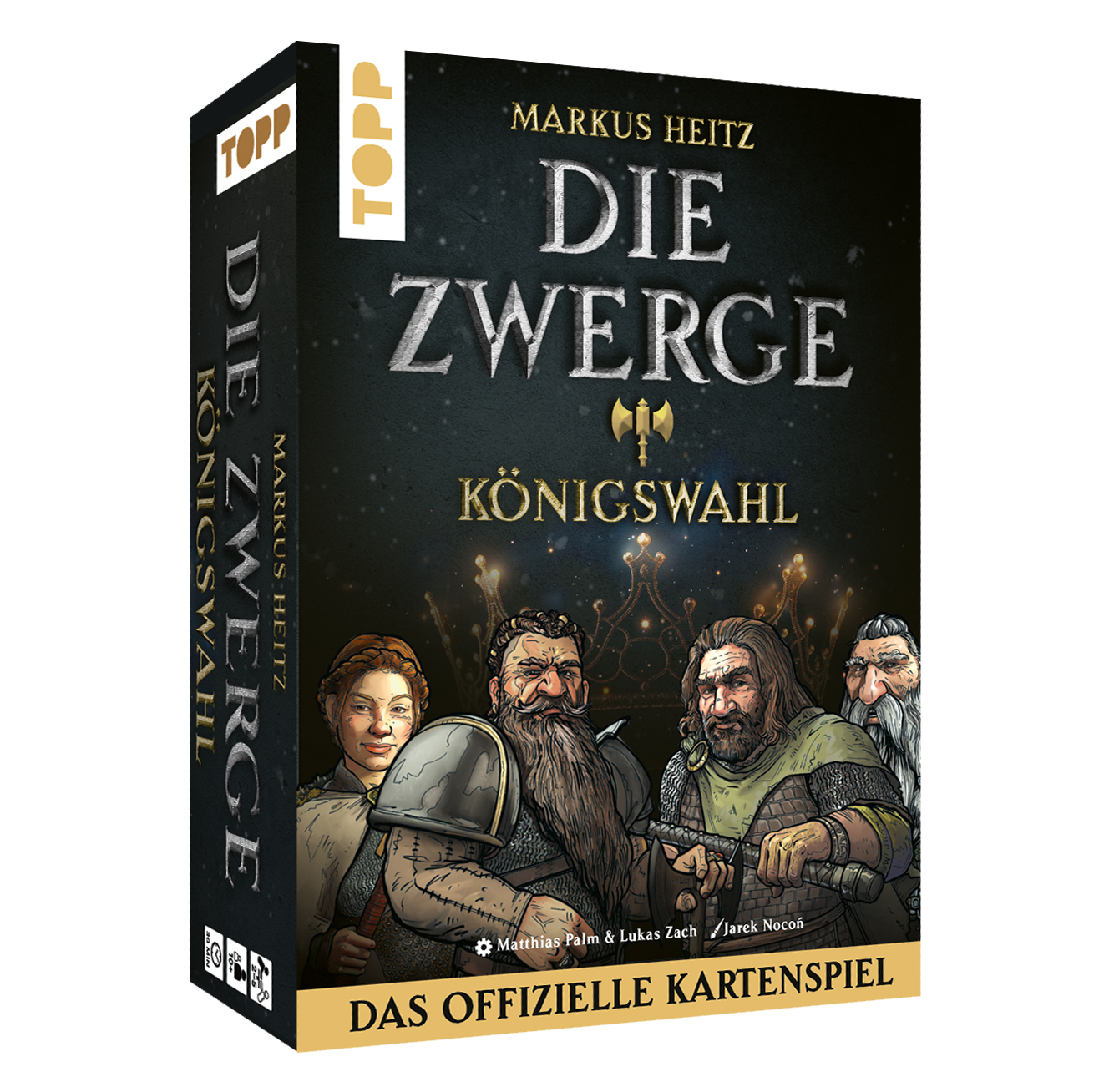Die Zwerge – Königswahl. Das offizielle Kartenspiel zur Fantasy-Saga von Markus Heitz