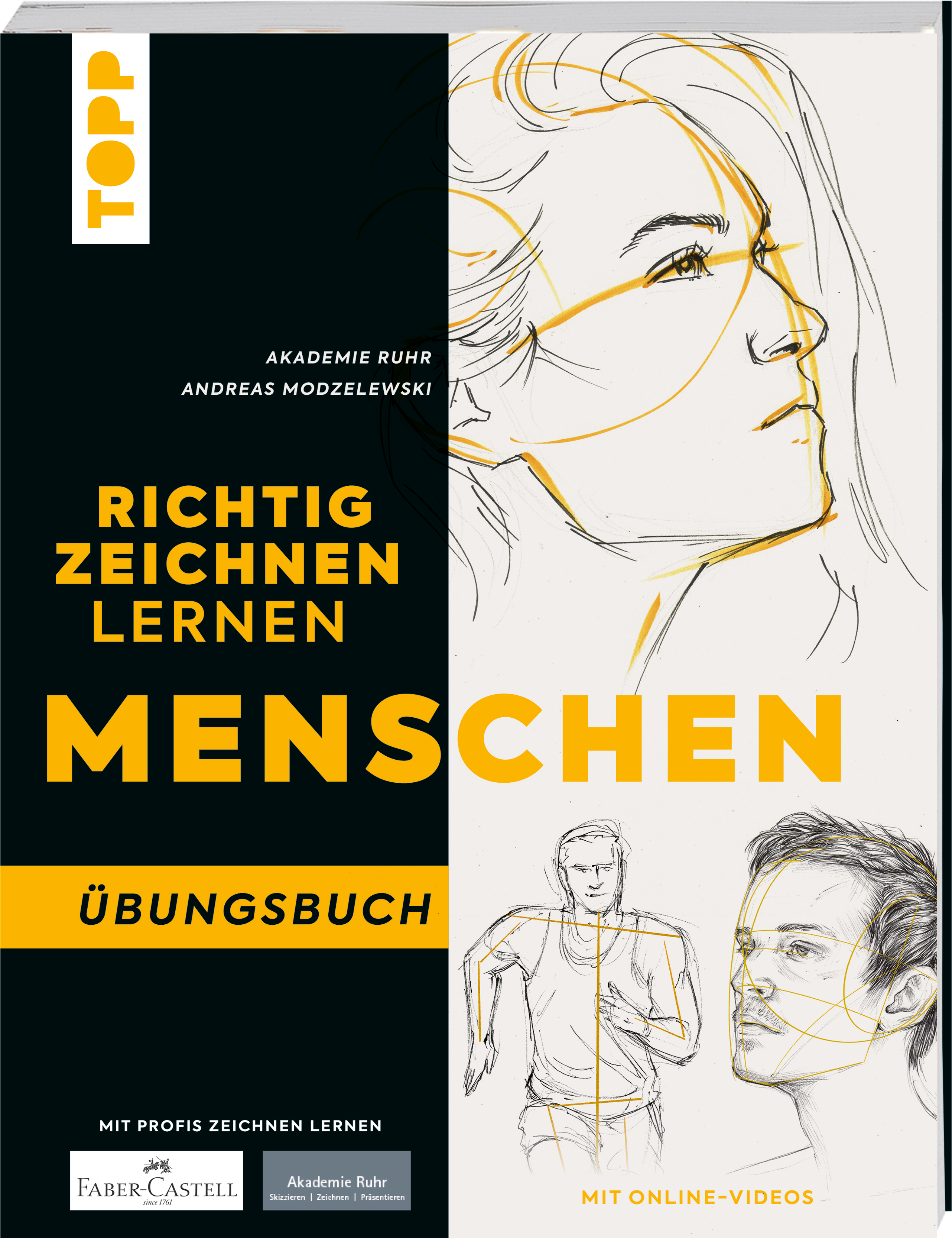 Richtig Zeichnen lernen Mensch. Übungsbuch