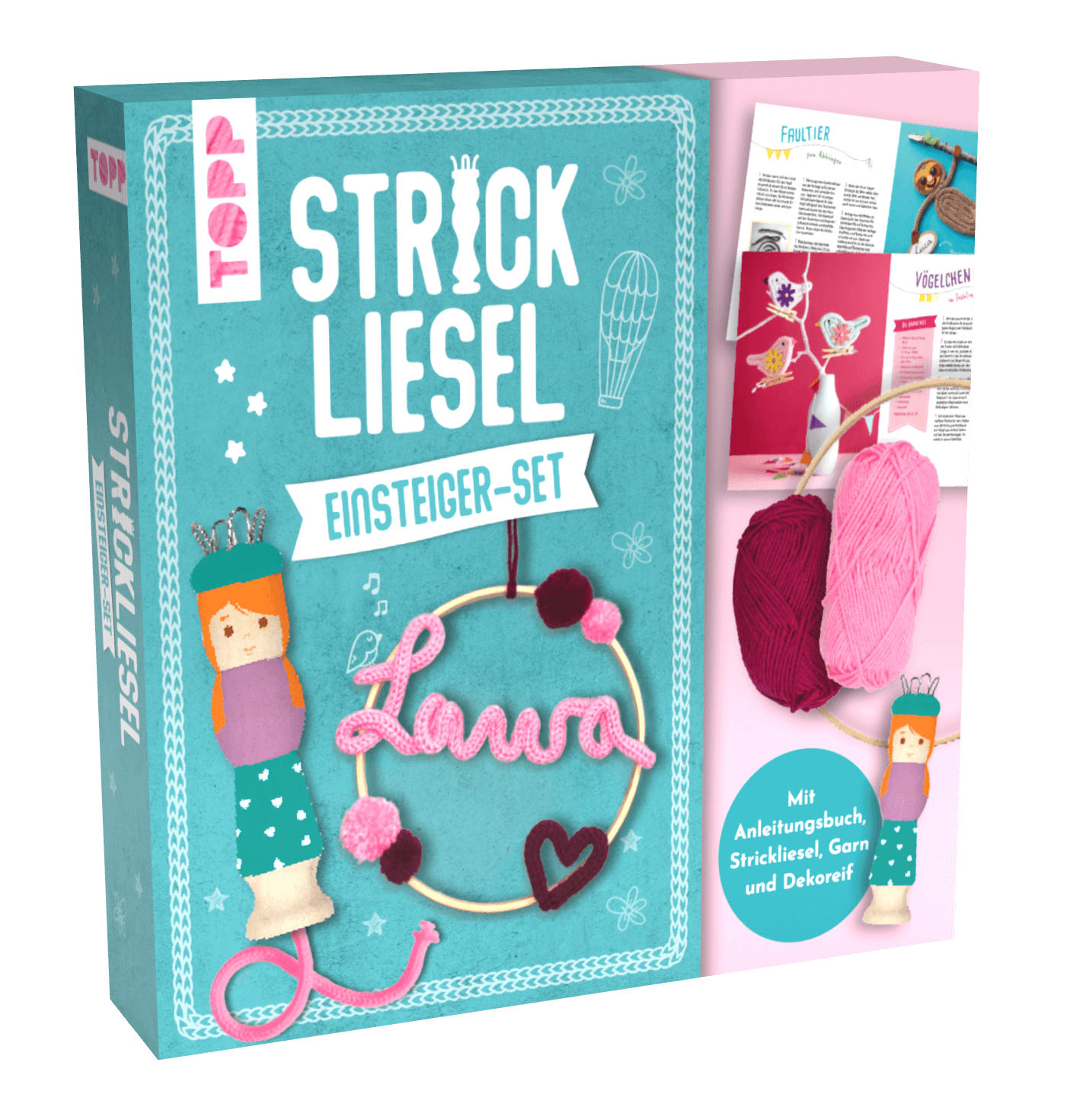 Meine erste Strickliesel - Bastelset