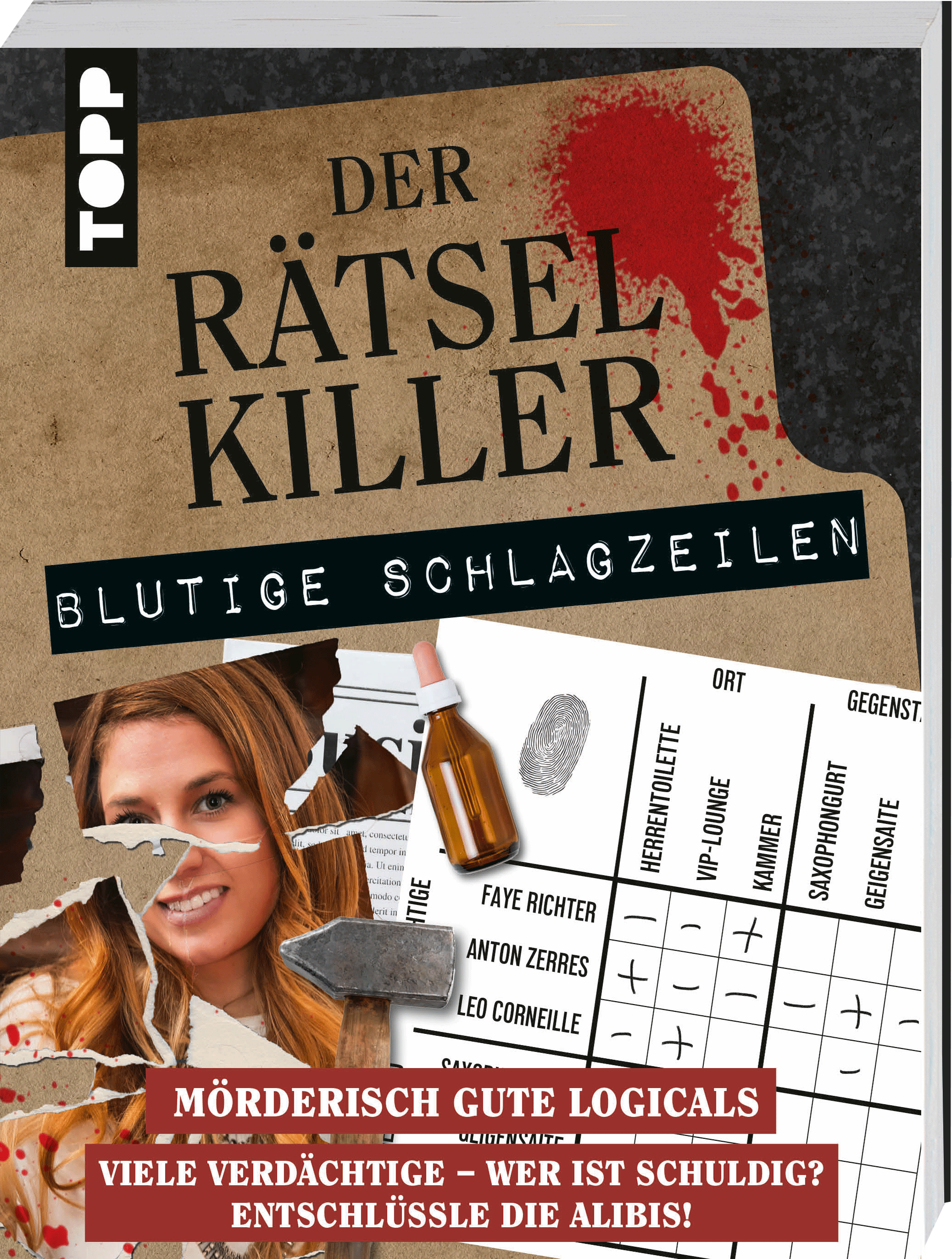 Der Rätselkiller: Blutige Schlagzeilen – Mörderisch gute Logicals