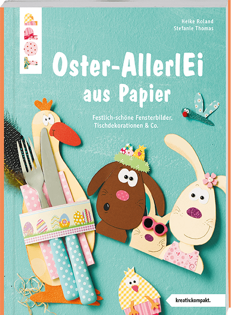 Buntes Oster-AllerlEi aus Papier