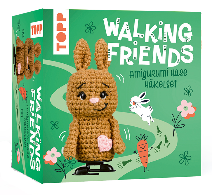 Walking Friends Häkelset Hase