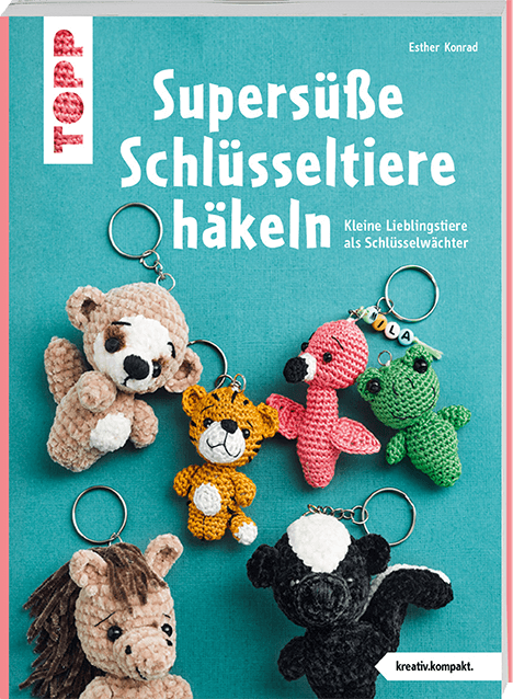 Supersüße Schlüsseltiere häkeln
